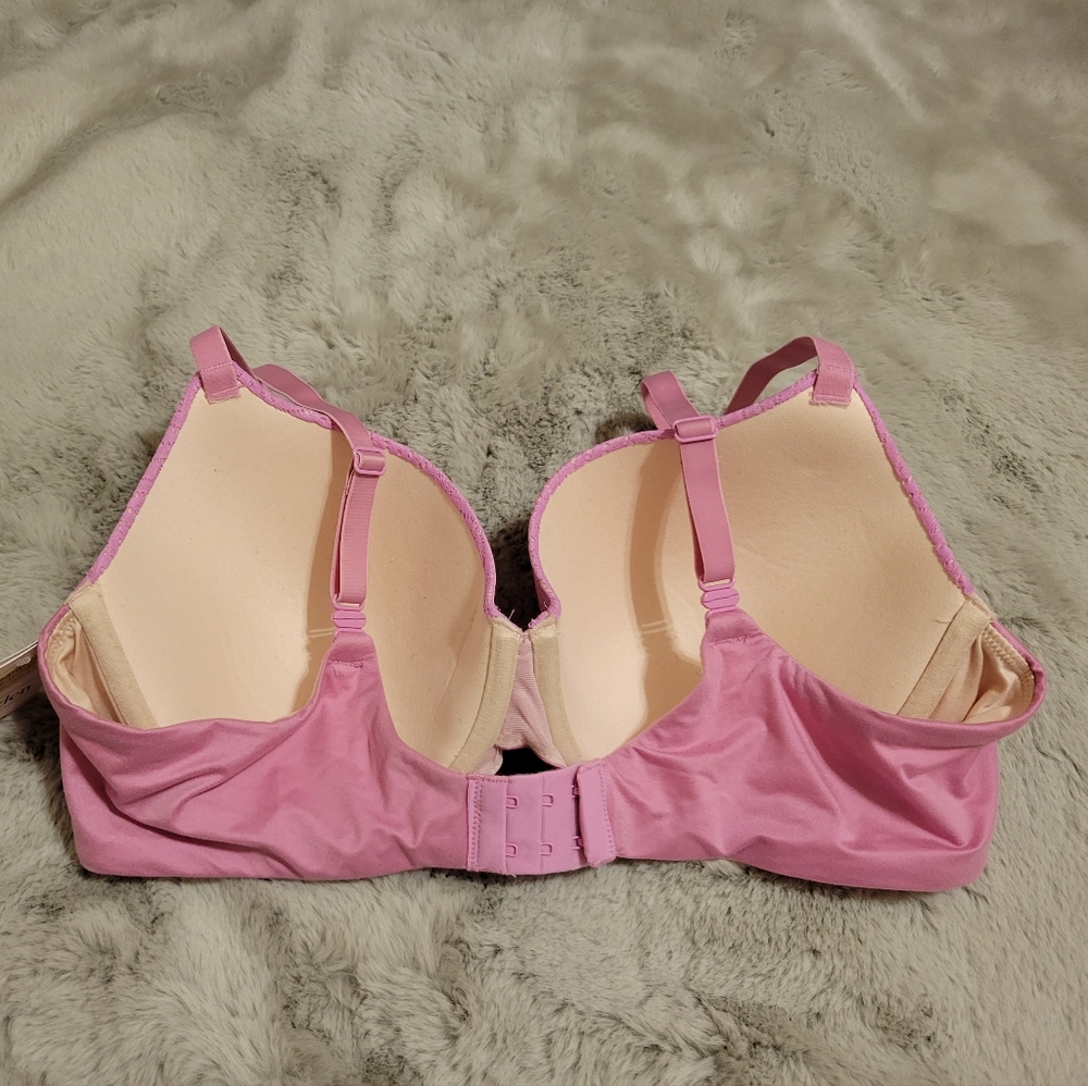 🎯nwt auden the icon pink lightly lined full coverage tshirt bra - Picture 3 of 8